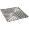 Ekena Millwork 19 5/8in. W x 19 5/8in. H Spiral EnduraWall Decorative 3D Wall Panel Covers 2.67 Sq. Ft. WP20X20SPCST - alternate 2